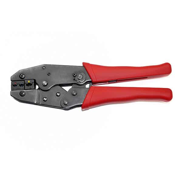 Hilka Ratchet Crimping Pliers For Insulated Terminals Red Blue & Yellow 
