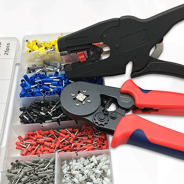 0.9-5.5mm Wire Cable Stripper Crimper Wire Terminal Crimping Pliers Tool HighQ 